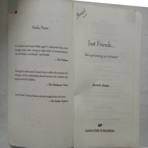 Just Friends (By Sumrit Shahi)