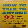 How To Talk To Anyone (By Liel Lowndes)