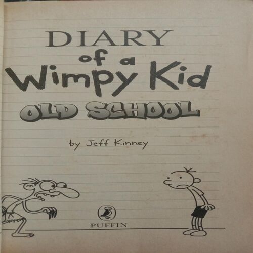 Diary Of A Wimpy Kid Old School (Jeff Kinney)