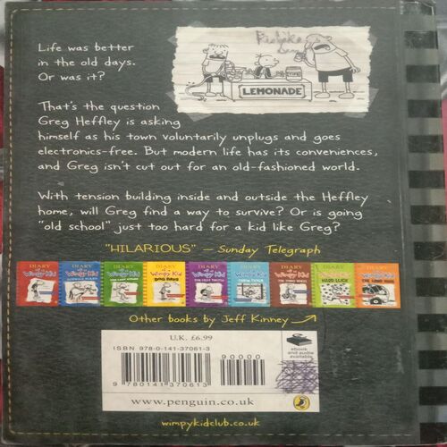 Diary Of A Wimpy Kid Old School (Jeff Kinney)