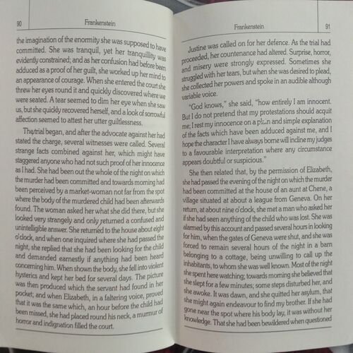 Frankenstein (By Mary Shelley)