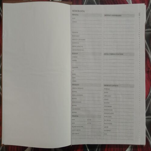 Executive Diary (2021)