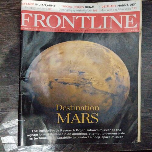 Frontline - Destination Mars ( 15 November 2013 ) .
