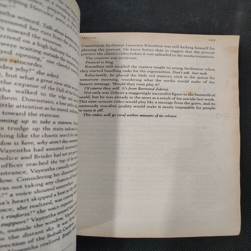 Dan Brown Inferno .