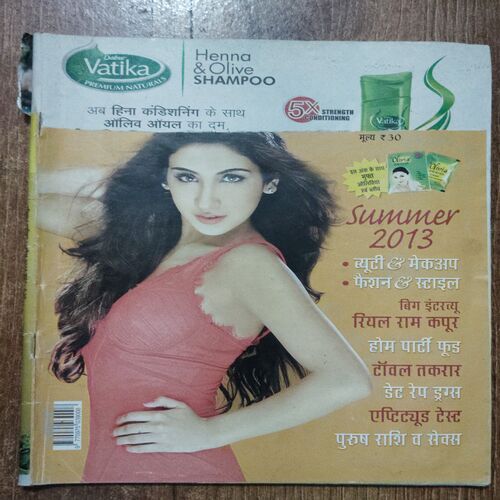 Vanita (April 2013 )(Front Cover Halh Cut )