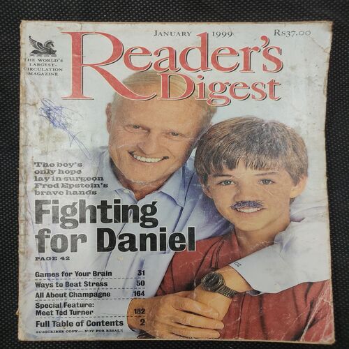 Reader’s Digest . Edition :- ( January - 1999 ) .