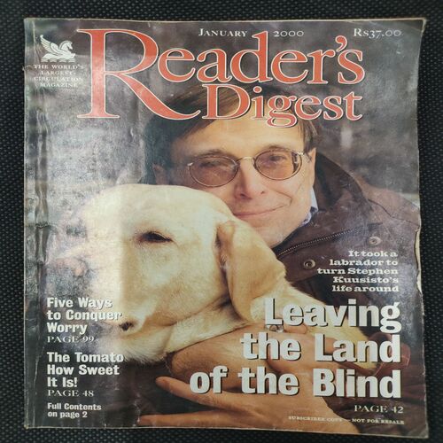 Reader’s Digest . Edition :- ( January - 2000 ) .