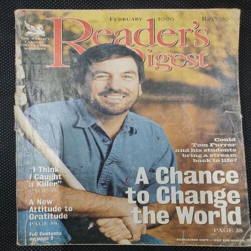 Reader’s Digest . Edition :- ( Feb - 2000 ) .