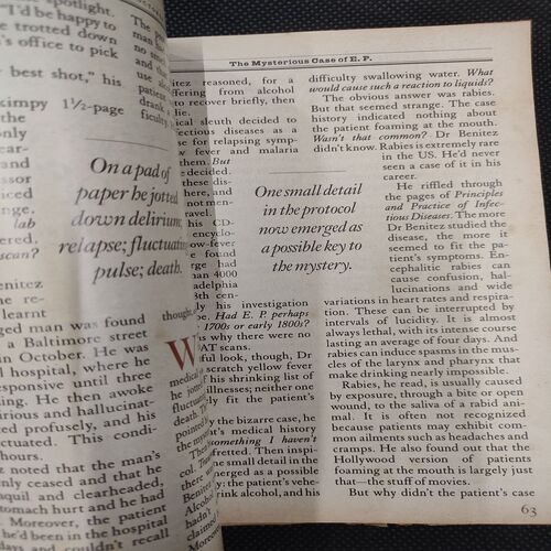 Reader’s Digest . Edition :- ( Oct - 1999 ) .