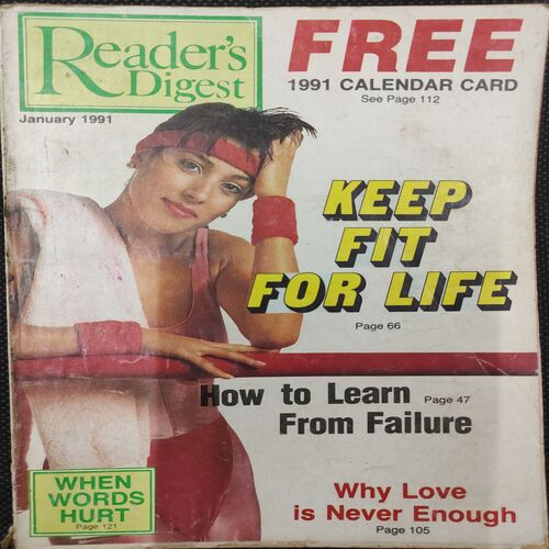 Reader’s Digest . Edition :- ( January - 1991 ) .