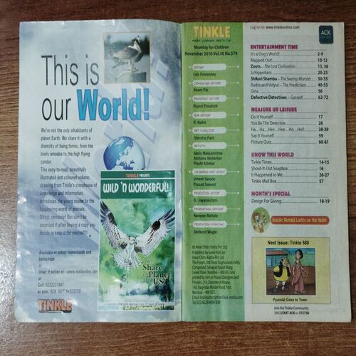 Tinkle (No.579 , November 2010)