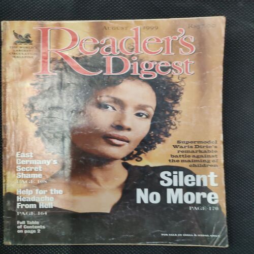 Reader’s Digest . Edition :- ( Aug - 1999 ) .