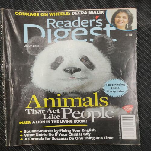 Reader’s Digest . Edition :- ( July - 2013 ) .