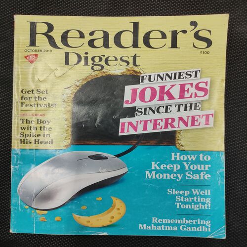 Reader’s Digest . Edition :- ( Oct - 2019 ) .