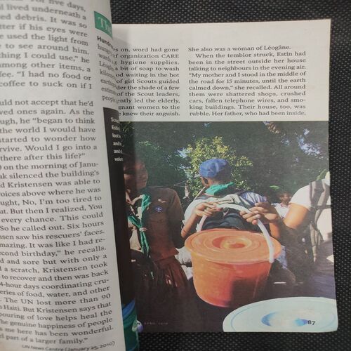 Reader’s Digest . Edition :- ( April - 2010 ) .