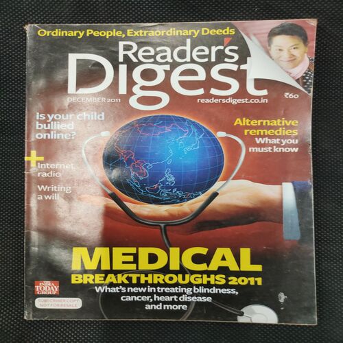 Reader’s Digest . Edition :- ( Dec - 2011 ) .