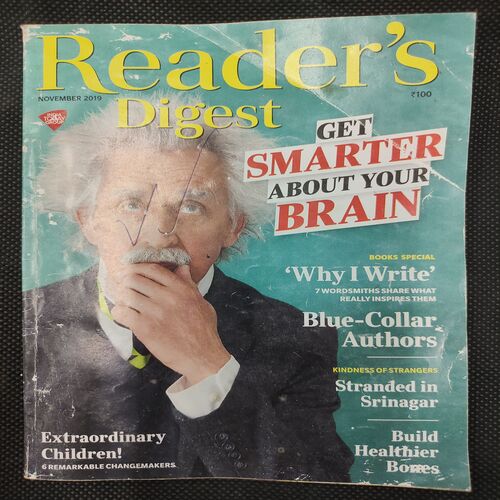 Reader’s Digest . Edition :- ( Nov - 2019 ) .