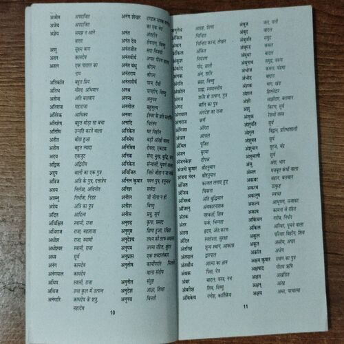 Bacchi Ke 10001 Manmohak Name