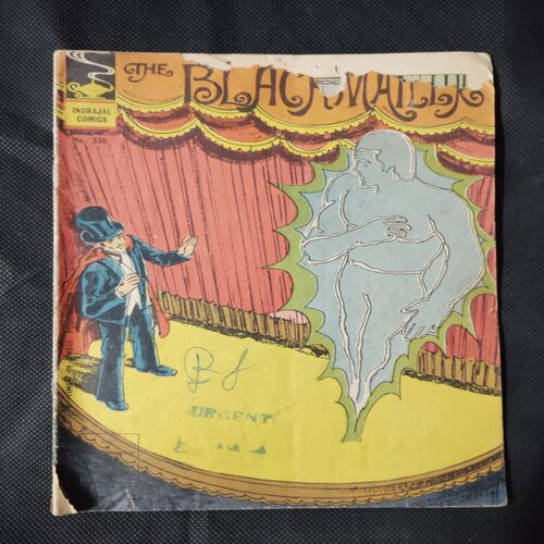 THE BLACK MAILER (FRONT COVER AND FIRST PAGE LITTLE CUT ON UPPER SIDE)