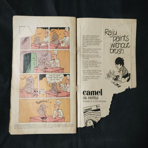 STARS OF FIRE (BACK COVER DOWN SIDE BIG CUT)