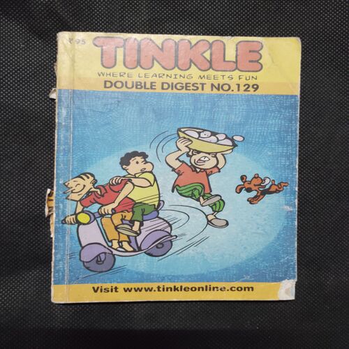 TINKLE (DOUBLE DIGEST NO.129) (BACK COVER MESSING)