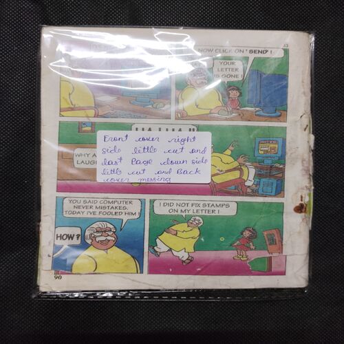 PRAN'S PINKI WORLD RECORD (FRONT COVER RIGHT SIDE LITTLE CUT AND LAST PAGE DOWN SIDE LITTLE CUT AND BACK COVER MESSING)