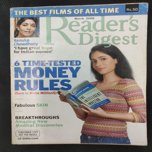 Reader’s Digest . Edition :- ( March - 2008 ) .