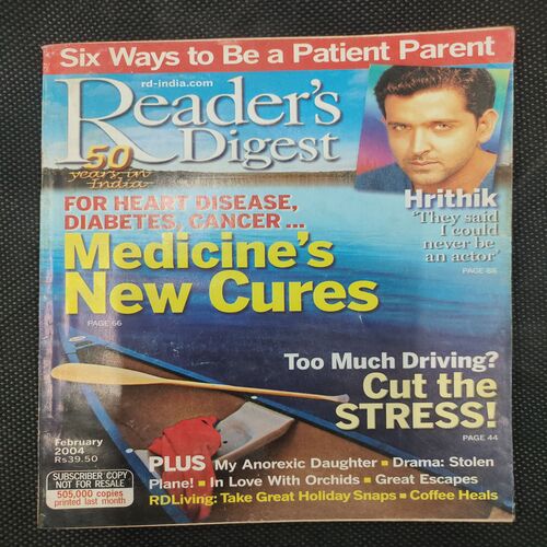 Reader’s Digest . Edition :- ( Feb - 2004 ) .