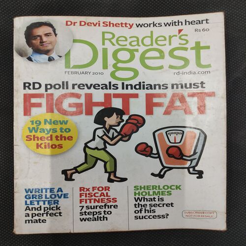 Reader’s Digest . Edition :- ( Feb - 2010 ) .