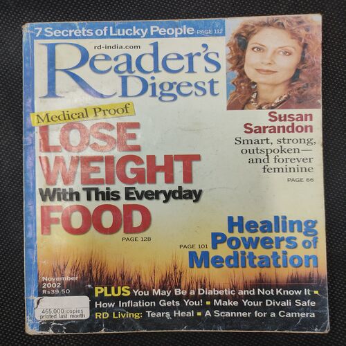 Reader’s Digest . Edition :- ( Nov - 2002 ) .