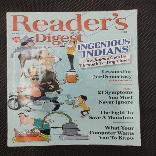 Reader’s Digest . Edition :- ( Aug - 2020 ) .