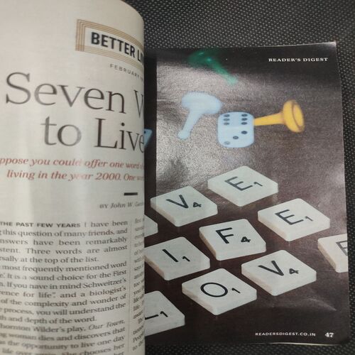 Reader’s Digest . Edition :- ( March - 2020 ) .