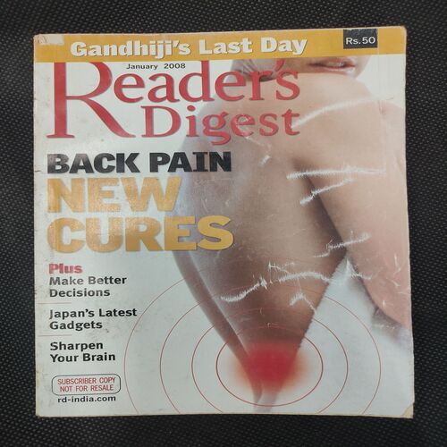 Reader’s Digest . Edition :- ( January - 2008 ) .