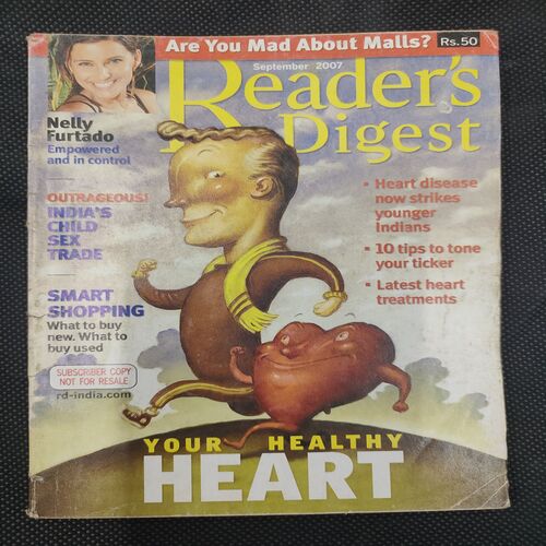 Reader’s Digest . Edition :- ( Sept - 2007 ) .