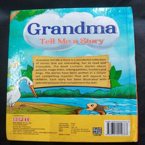 Grandma Tell Me A Story .