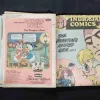(INDRAJAL COMICS) (SINGLE BINDING 18 IN 1) (LANGUAGE-ENGLISH & BENGALI), 1.>THE BECKONING FETTERS, 2.>THE PHANTOM'S PARADISE, 3.>THE DRUG SCANDAL, 4.>THE LEGENDARY BENEFACTOR, 5.>THE SLY SEA WOLVES, 6.>THE PHANTOM'S ADORED GEM (PART-2), 7.>THE CONCORDE MYSTERY, 8.>THE MAGNIFICENT EMBLEM (PART-1), 9.>THE PHANTOM'S ADORED GEM (PART-1), 10.>THE MAN-HUNTING WITCH, 11.>THE EMPEROR'S DREAM, 12.>NISHIDDH BHOOMI KAARAA PURA (PART-2), 13.>DAAYAN KA SHRAAP (PART-1), 14.>RAAJA MIDAASER DUHSBAPN, 15.> RAKTAKTA PRATISODHA, 16.>HARANO HIRER RAHASYA
