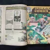 (INDRAJAL COMICS) (SINGLE BINDING 18 IN 1) (LANGUAGE-ENGLISH & BENGALI), 1.>THE BECKONING FETTERS, 2.>THE PHANTOM'S PARADISE, 3.>THE DRUG SCANDAL, 4.>THE LEGENDARY BENEFACTOR, 5.>THE SLY SEA WOLVES, 6.>THE PHANTOM'S ADORED GEM (PART-2), 7.>THE CONCORDE MYSTERY, 8.>THE MAGNIFICENT EMBLEM (PART-1), 9.>THE PHANTOM'S ADORED GEM (PART-1), 10.>THE MAN-HUNTING WITCH, 11.>THE EMPEROR'S DREAM, 12.>NISHIDDH BHOOMI KAARAA PURA (PART-2), 13.>DAAYAN KA SHRAAP (PART-1), 14.>RAAJA MIDAASER DUHSBAPN, 15.> RAKTAKTA PRATISODHA, 16.>HARANO HIRER RAHASYA