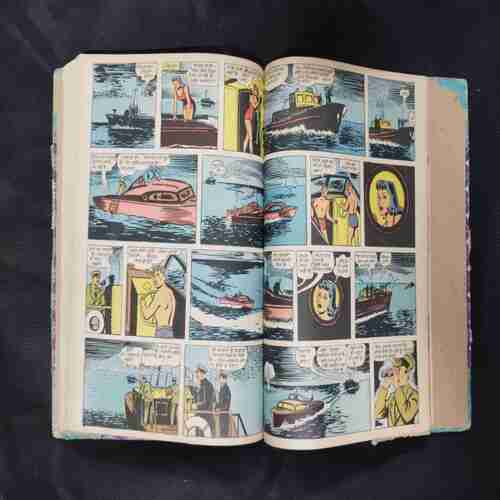 (INDRAJAL COMICS) (SINGLE BINDING- 10 IN 1) (LANGUAGE-ENGLISH & HINDI), 1.>BIHAD KE DAKU, 2.>JAHAREELEE TOLEE (PART-1), 3.>JAHAREELEE TOLEE (PART-2), 4.>KORABA KE HEERE, 5.>JUNJLE KA SONA, 6.>LUTERON KA KAAL 7.>22WA VETAL (PART-1), 8.>22WA VETAL (PART-2), 9.>DOOBA JAHAAJ KA RAHASY, 10.>VETAAL KA SATHI (PART-1).