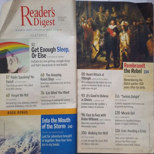 Reader’s Digest ( August 2006 )