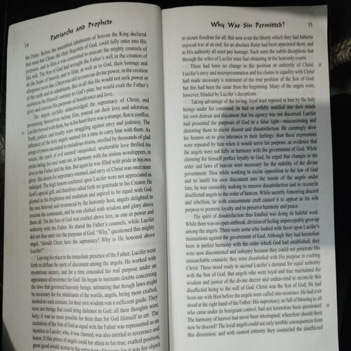 A plan to Save A Paradise Lost In The Beginning Patriarchs And Prophets ( E.G.WHITE)