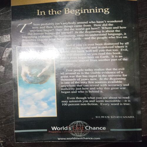A plan to Save A Paradise Lost In The Beginning Patriarchs And Prophets ( E.G.WHITE)