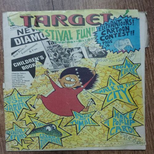 Target (The Children's Magazine) (October 1989)( Front Cover Little Cut )