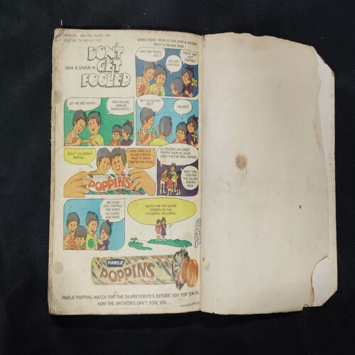 (INDRAJAL COMICS) (SINGLE BINDING- 15 IN 1) (LANGUAGE- ENGLISH), 1.>THE FLAMES OF VENGEANCE, 2.>THE FORSAKEN CAVE, 3.>......................., 4.>THE PHANTOM WEDS, 5.>KARNA, 6.>THE GOLDEN TOWER, 7.>THE MYSTERY OF THE HEADLESS GHOST, 8.>THE KUNG-FU KINGS, 9.>THE DOOMED PLANET, 10.>THE CRIME BUSTER'S, 11.>THE CURSE OF GOLD, 12.>GALACTIC TREASURE HUNT, 13.>THE MONSTER BOYS, 14.>THE DEVILS DOMAIN, 15.>THE STING OF VENOM