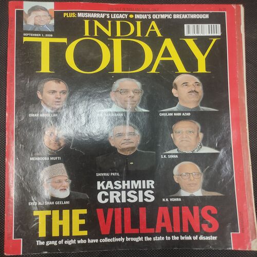 India Today . Edition :- ( 1 Sept , 2008 ) .