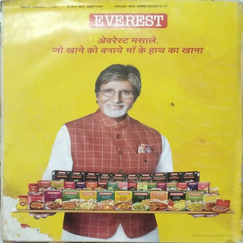 Meri Saheli ( Jan 2017 ) (Cover & page water Impact )