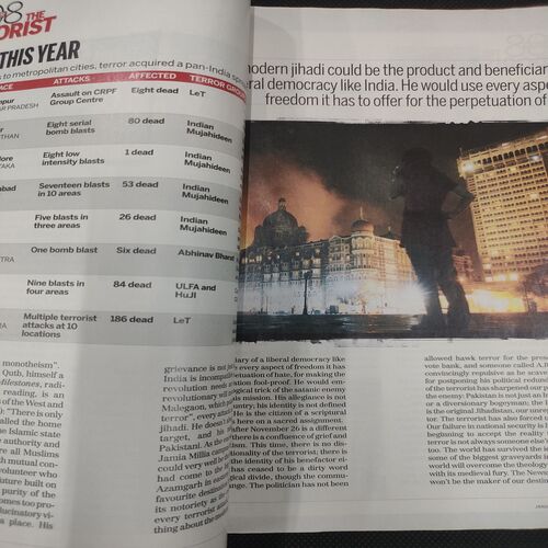 India Today . Edition :- ( January 5 ,  2009 ) .