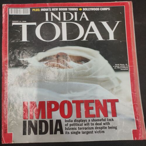 India Today . Edition :- ( Aug 11 , 2008 ) .