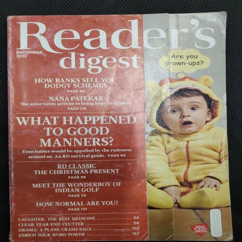 Reader’s Digest . Edition :- ( Dec - 2015 ) .