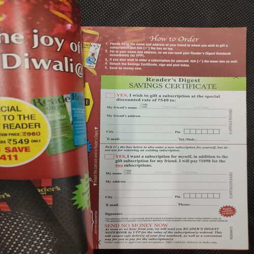 Reader’s Digest . Edition :- ( Nov - 2015 ) .