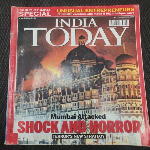 India Today . Edition :- ( Dec 8 , 2008 ) .